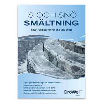 Growell Is & Snösmältning Pärlor 4 KG