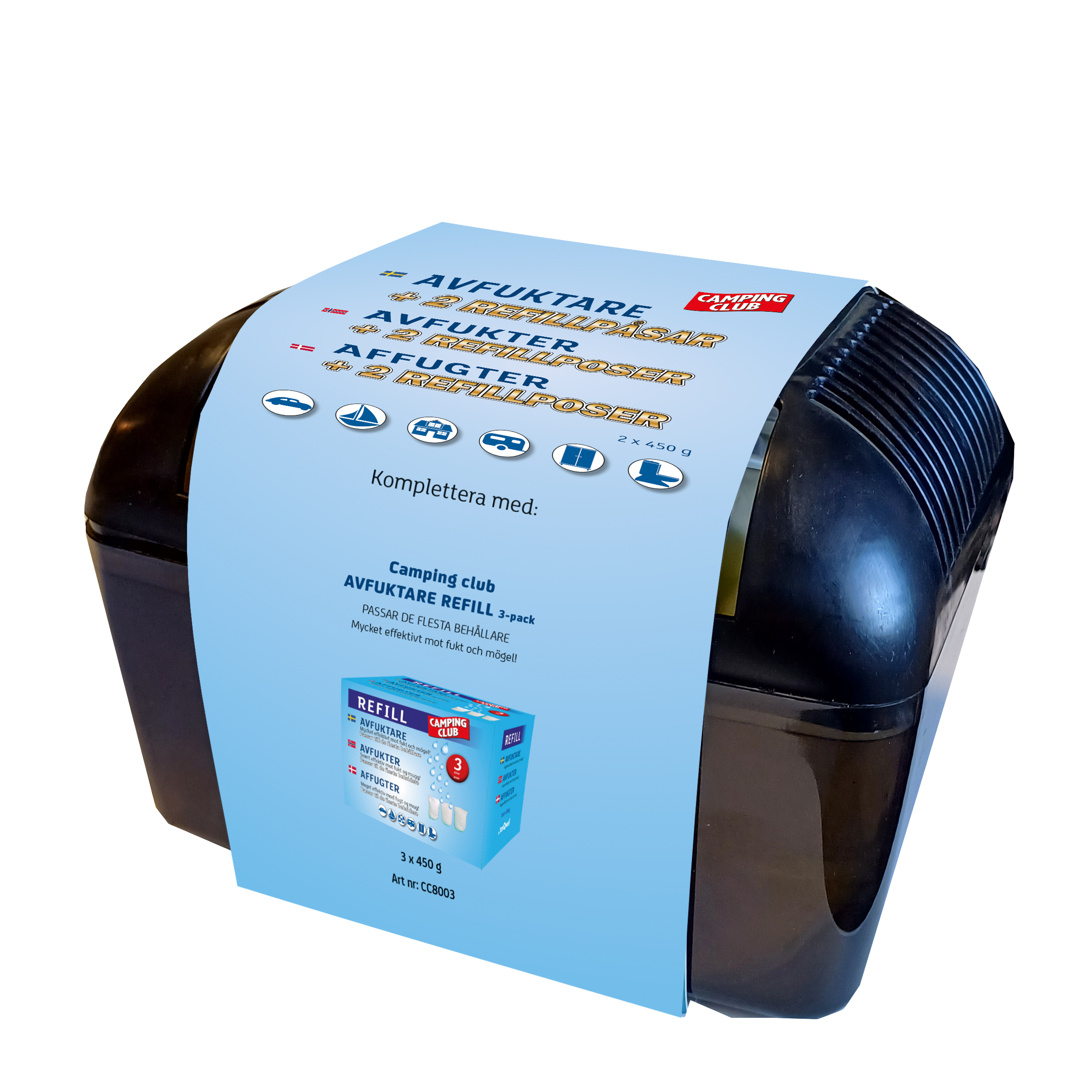 Camping Club Avfuktare Dispenser  1 ST