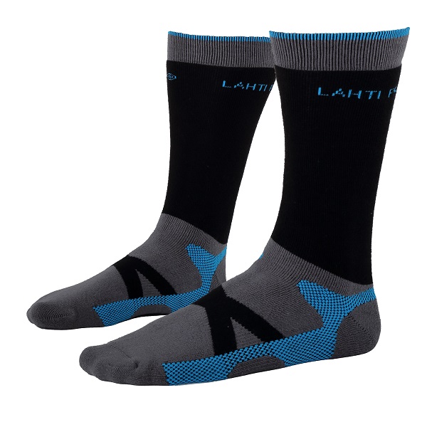 LahtiPro Strumpor, varma arbetsstrumpor, grå-blå, LAHTI (Skostorlek : 39)