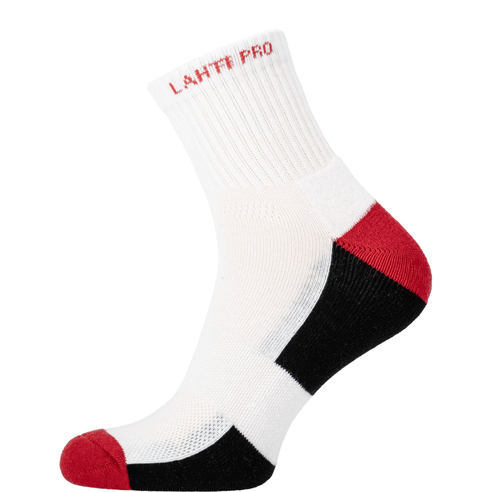 LahtiPro Work Socks White-Red, 3 Pairs, 43-46 , LAHTI - 4
