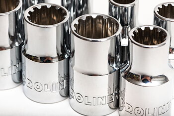PROLINE TOOLS Hylsa spline 1/2 M8-M32, E10-E24, CRV, Proline (Storlek (M) : M32)