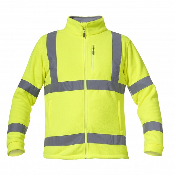 LahtiPro High Visibility Fleece Jacket Gul, m , CE, LAHTI