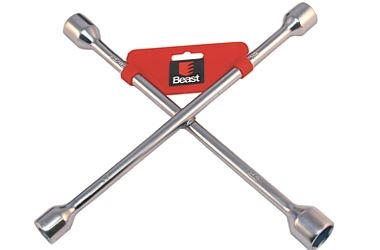 krysshjulnyckel, härdat stål, Beast
