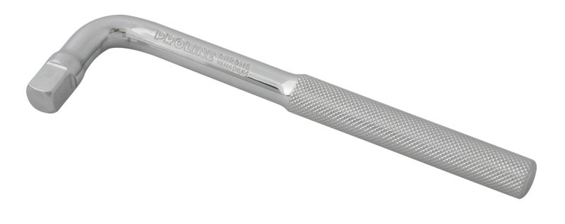 PROLINE TOOLS Hylshandtag böjd, l-formad 1/2, l=200 mm, Proline