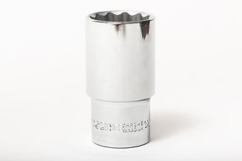PROLINE TOOLS 12-kantig lång hylsa 1/29 mm, CRV, Proline