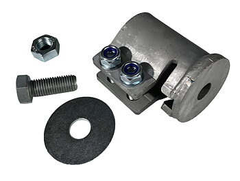 PT-Fäste för skärmstag 40 mm komplett