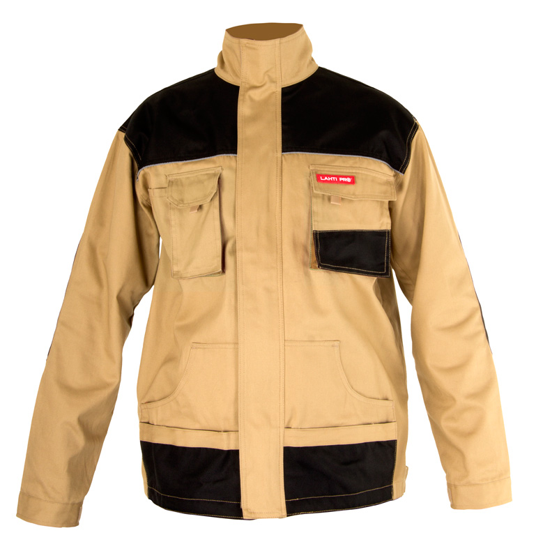 LahtiPro Jacket, Beige, 100% Cotton, XL (56) , CE, LAHTI