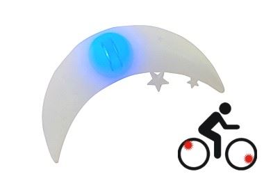 Beast LED-lampa för ekrar på cykel - måne