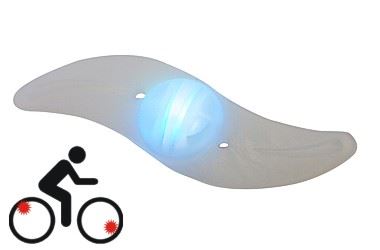 Beast LED-lampa för ekrar på cykel - bumerang