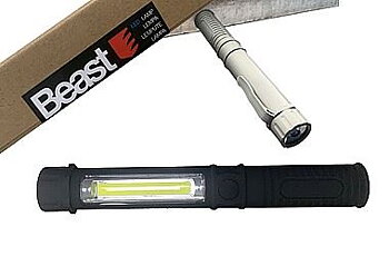 Beast Verkstadslampa ficklampa LED med magnet