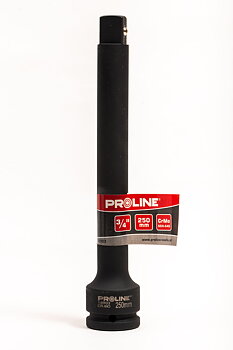 PROLINE TOOLS Förlängare för hylsor för krafthylsor (slaghylsor) 3/4, l=250 mm, Proline