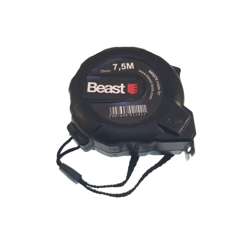 Beast Måttband måttband 7, 5m x 25 mm