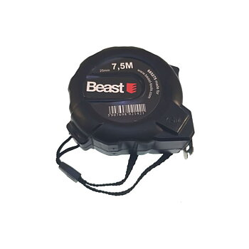 Beast Måttband måttband 7, 5m x 25 mm