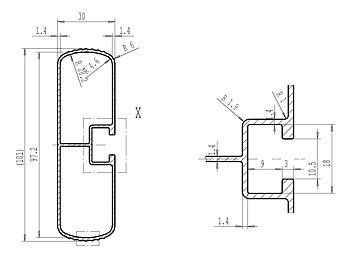 Sidoprofil 4 m – 30 st