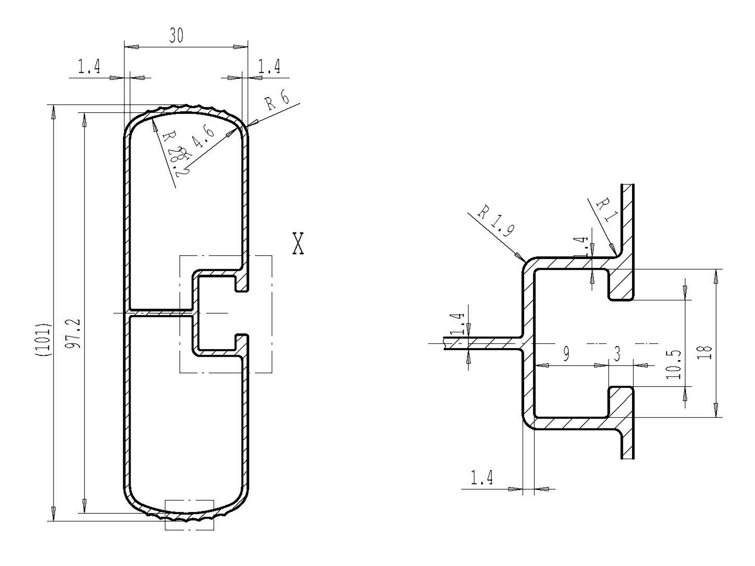 Sidoprofil 7 m – 30 st - 2