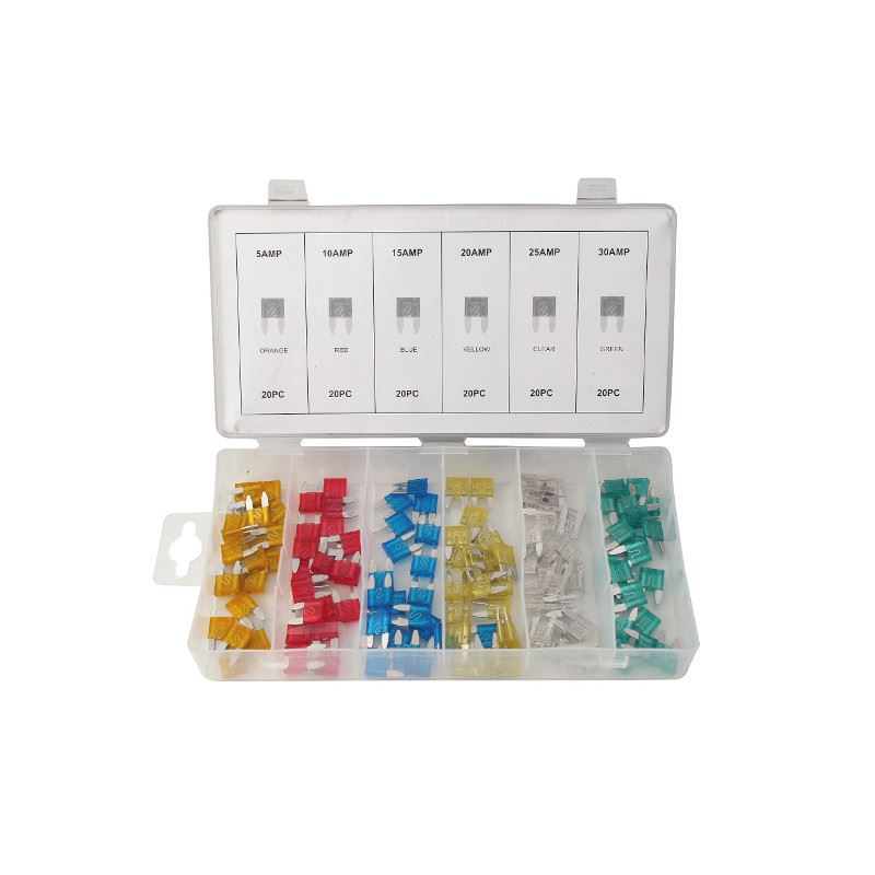 Mini bilsäkringar 5–30a 120-pack, Beast