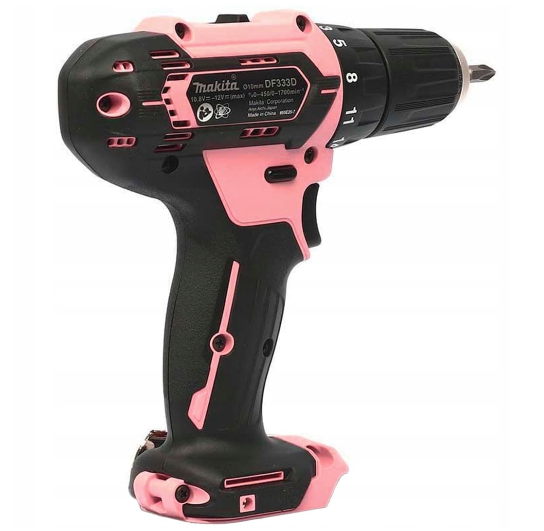 Skruvdragare rosa 12V body (UTAN batteri, ladddare, väska), MAKITA CXT DF333DZP - 2