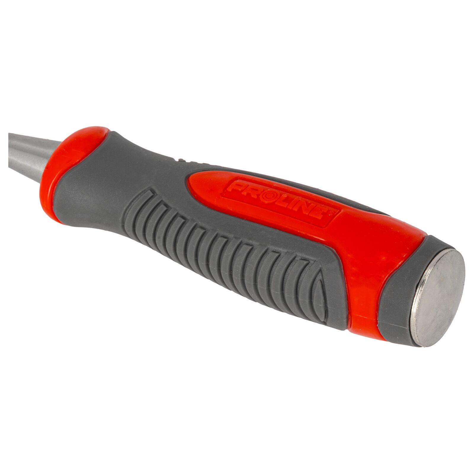 PROLINE TOOLS Stämjärn för trä 16 mm, Platt, Förstärkt, Chrome-Vanadium 60 HRC, Hantag av Kompositmaterial (TPR), Halkfri Yta, Proline - 2