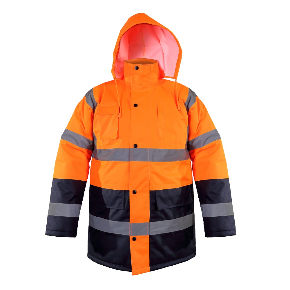 LahtiPro High Visibility Padded Jacket, Orange, S , CE, LAHTI (Storlek : S)