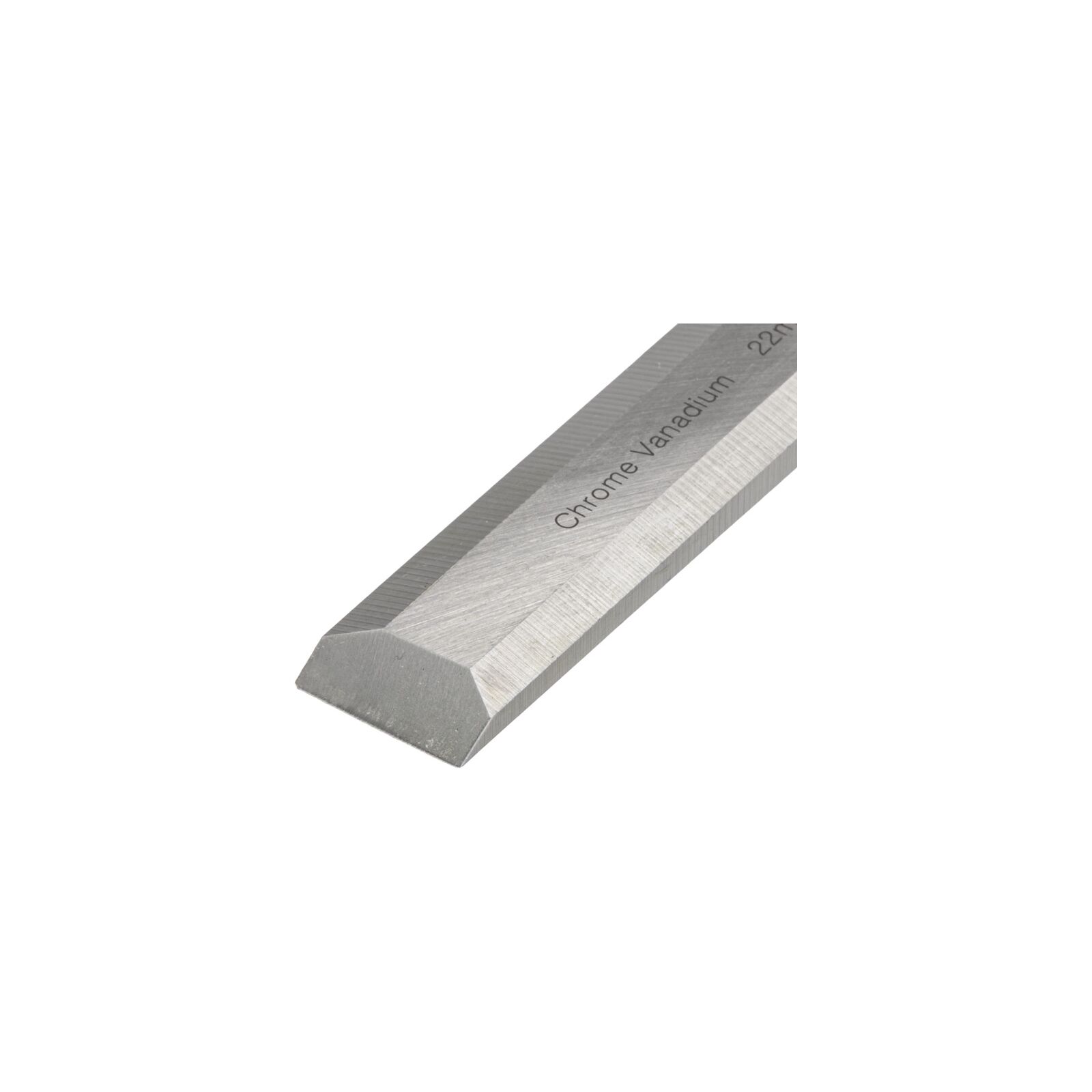 PROLINE TOOLS Stämjärn för trä 22 mm, Platt, Förstärkt, Chrome-Vanadium 60 HRC, Hantag av Kompositmaterial (TPR), Halkfri Yta, Proline - 3