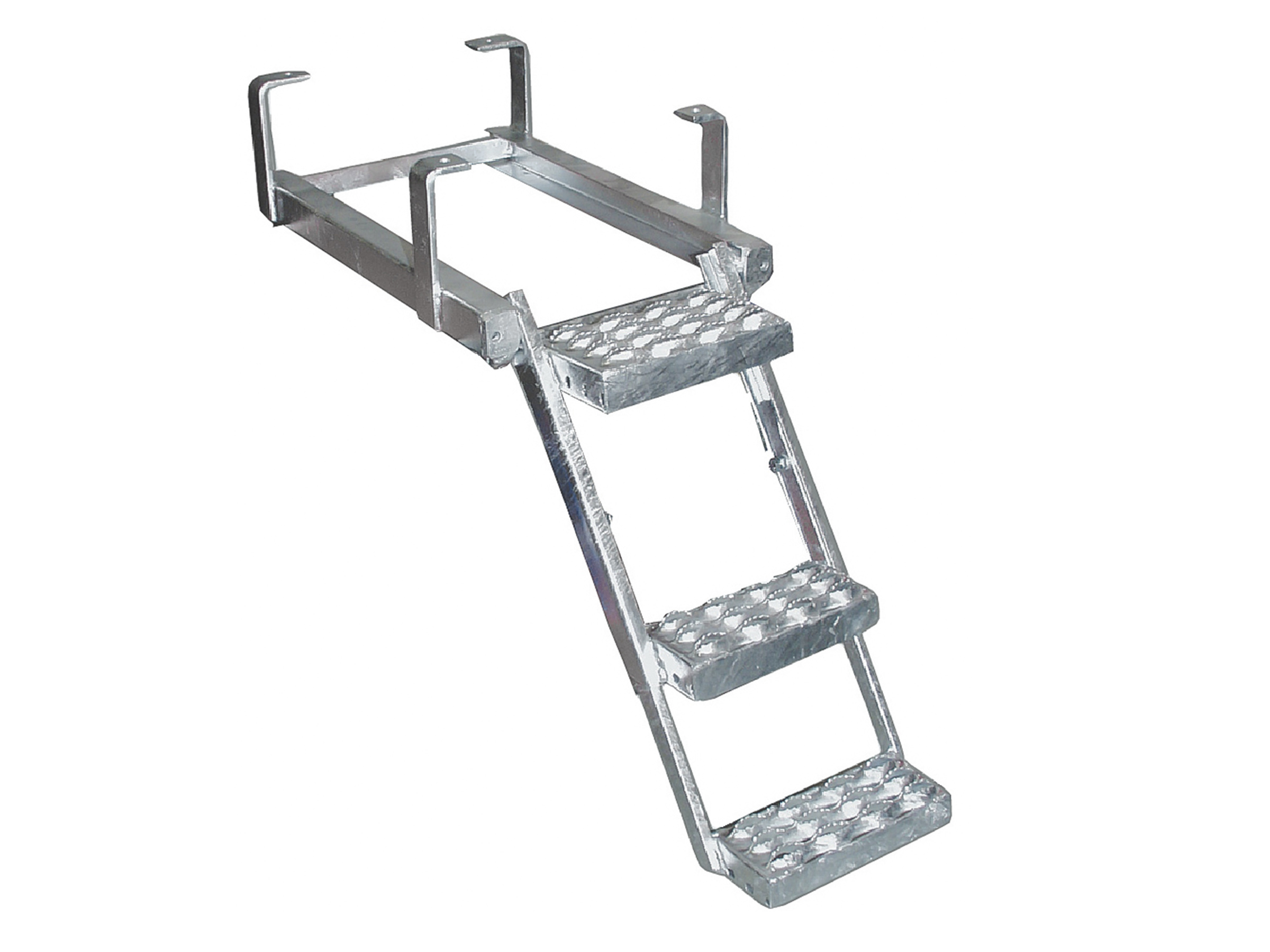 Stege 3-steg, galvaniserad 320x710 mm