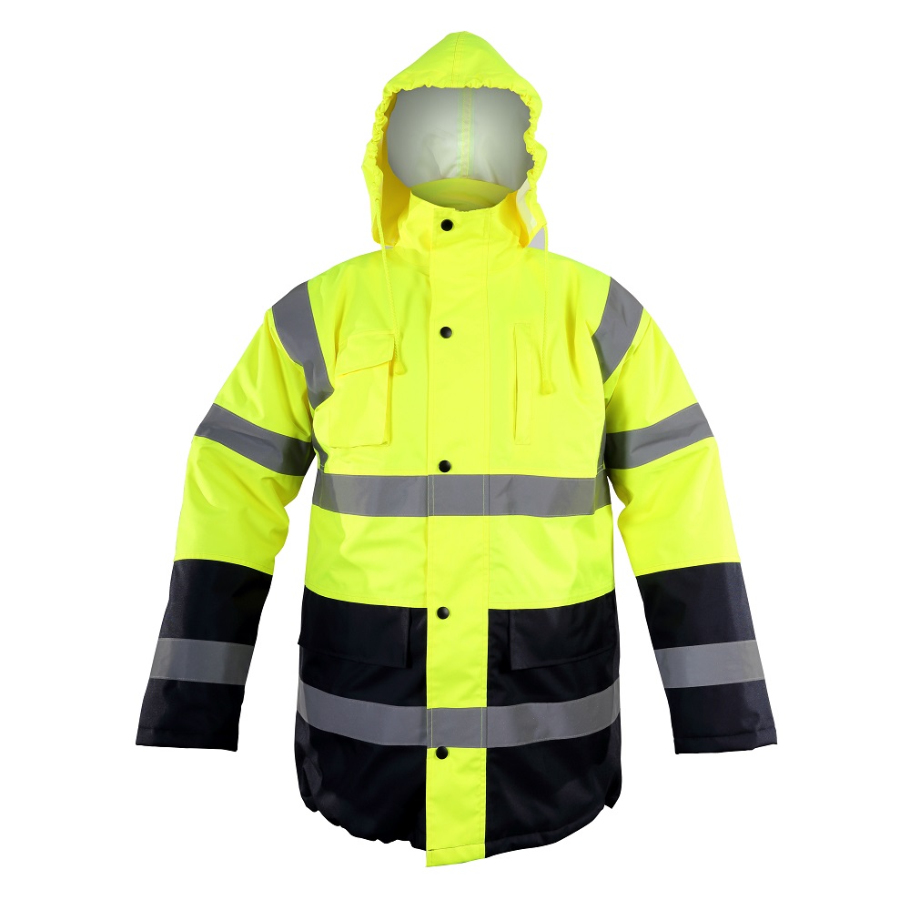 LahtiPro High Visibility Padded Jacket, Gul, S , CE, LAHTI (Storlek : 2XL) - 2