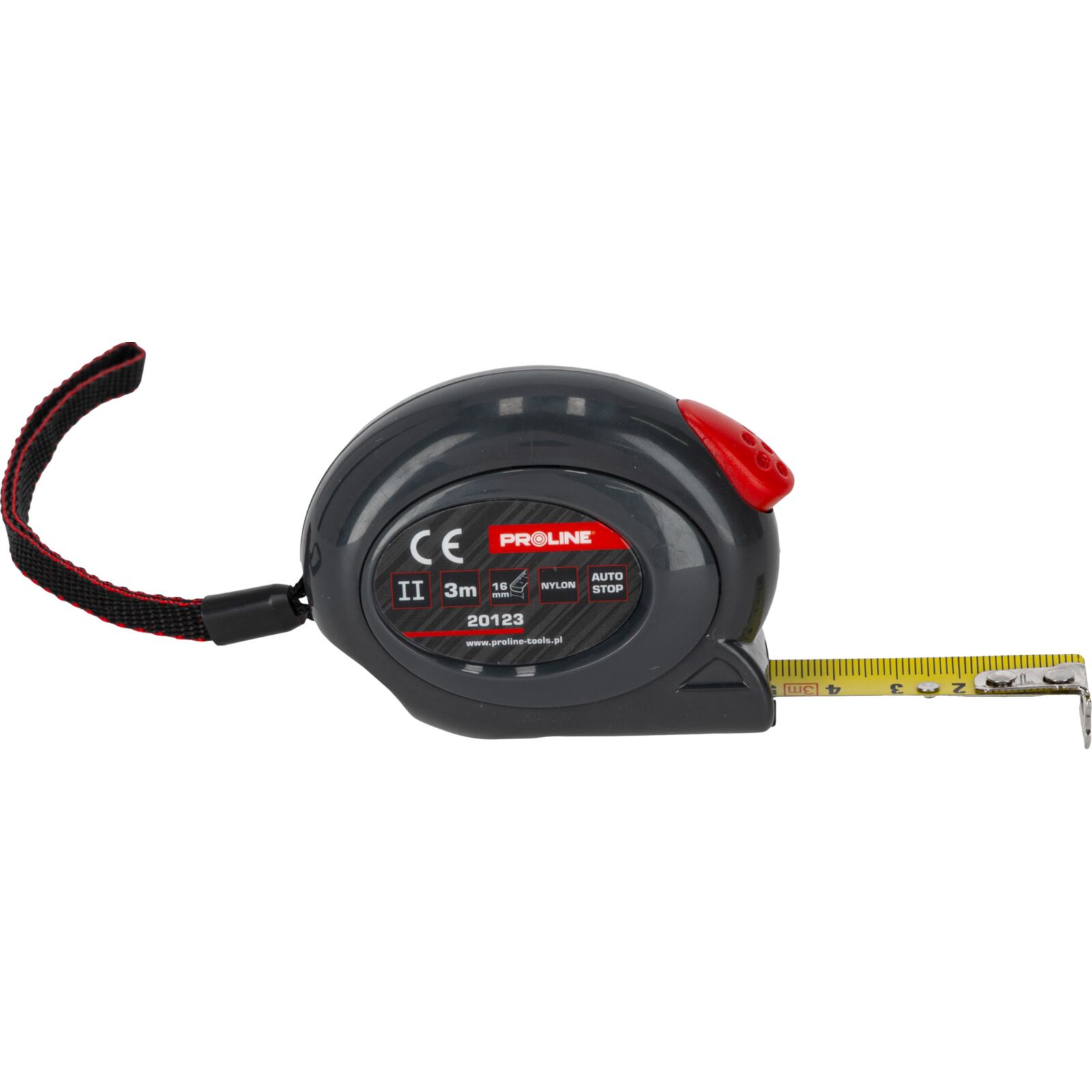 PROLINE TOOLS Måttband 3m, 16 mm, Nylonbeläggning, Proline - 5