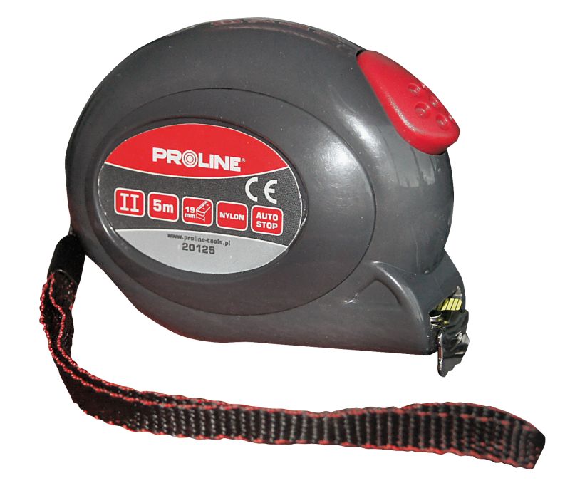 PROLINE TOOLS Måttband 3m, 16 mm, Nylonbeläggning, Proline