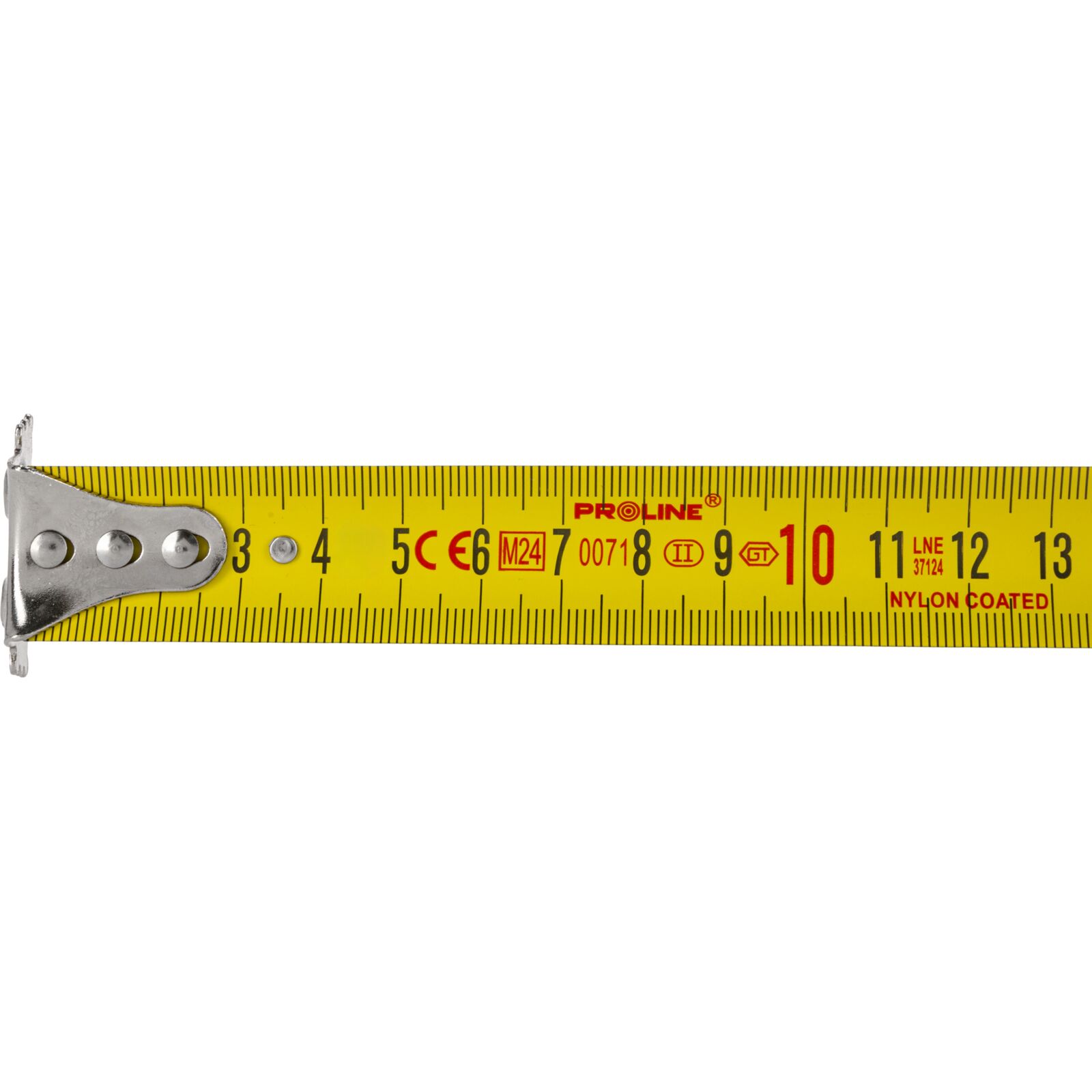 PROLINE TOOLS Måttband 5m, 19 mm Nylonbeläggning, Proline - 6