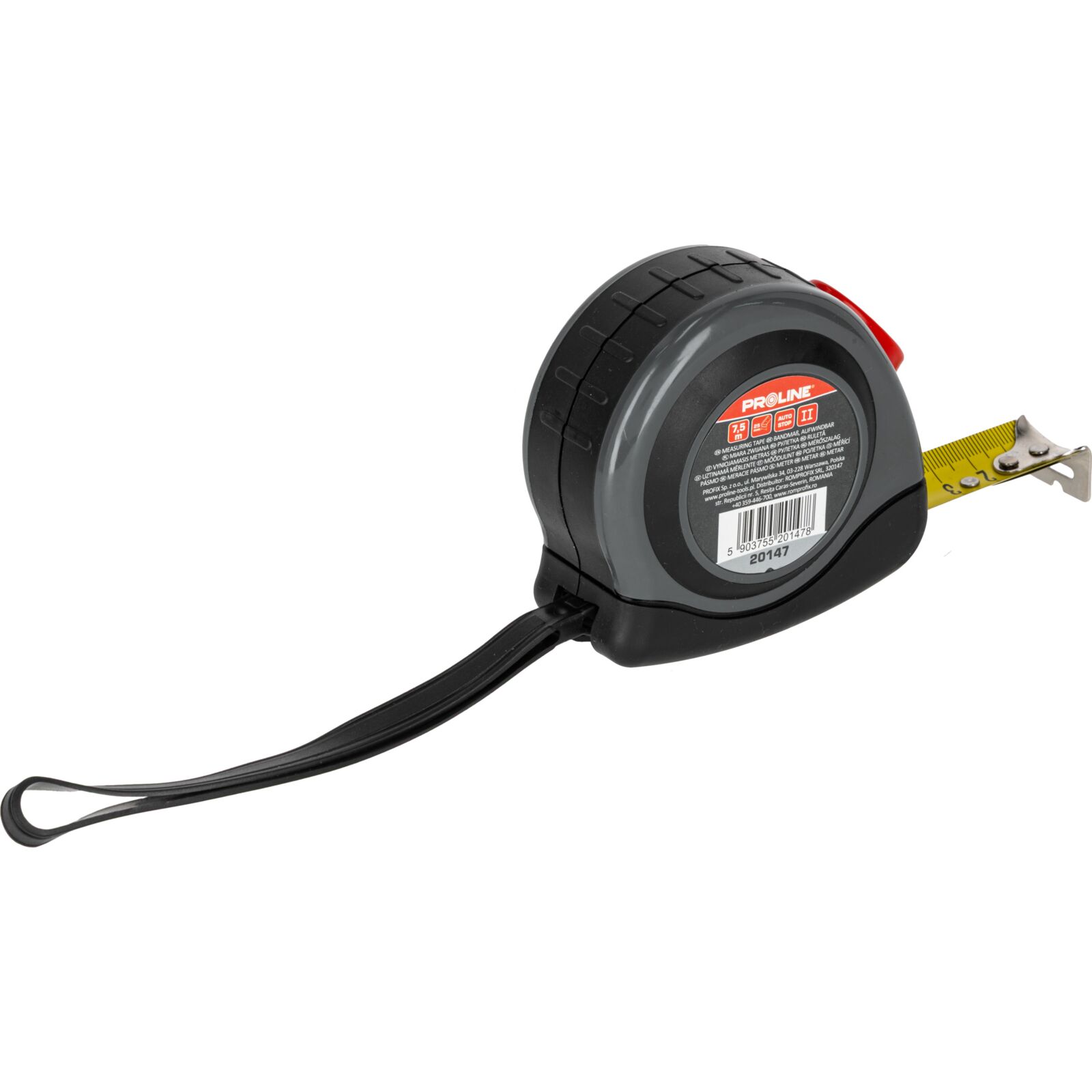Measuring Tapes -7, 5M25 mm, with Rubber Stick - 2