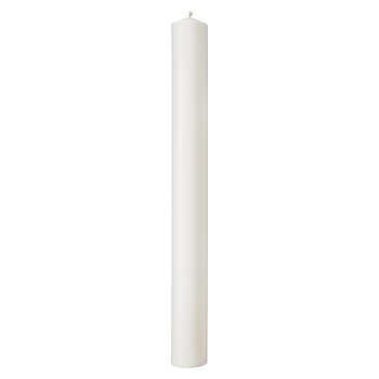 Altarljus 70x750 mm med borrat hål 10x40mm