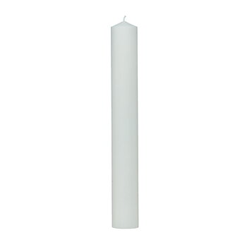 Altarljus 80x650 mm med borrat hål 25x140mm