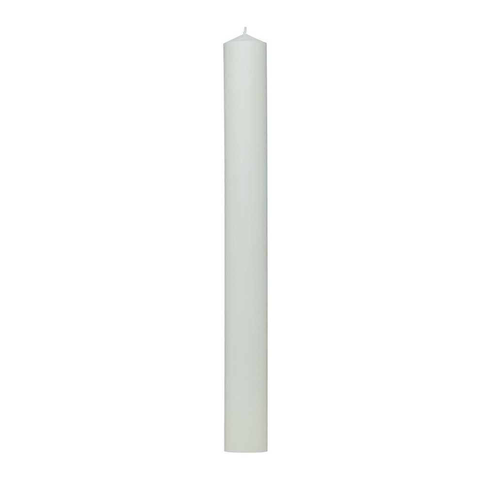 Altarljus 80x750 mm med borrat hål 10x40mm - 2