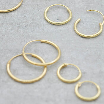 by Faith örhängen creoler 18 mm - guld 