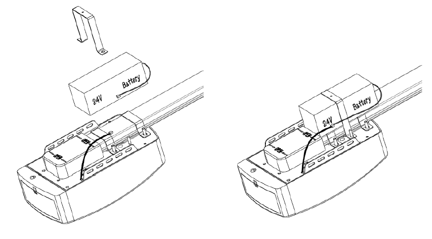 Batteri TOMI-portmotor - 2