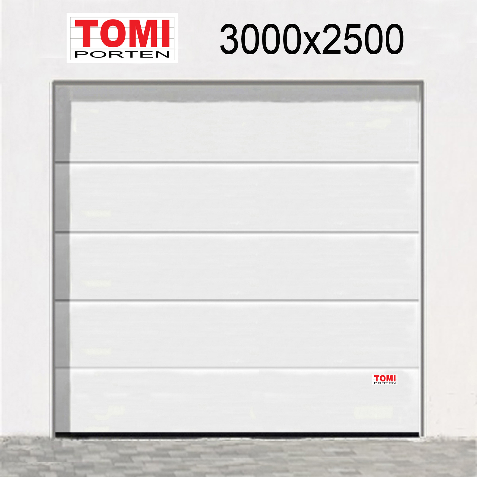 GARAGEPORT 3000x2500 Panel. 