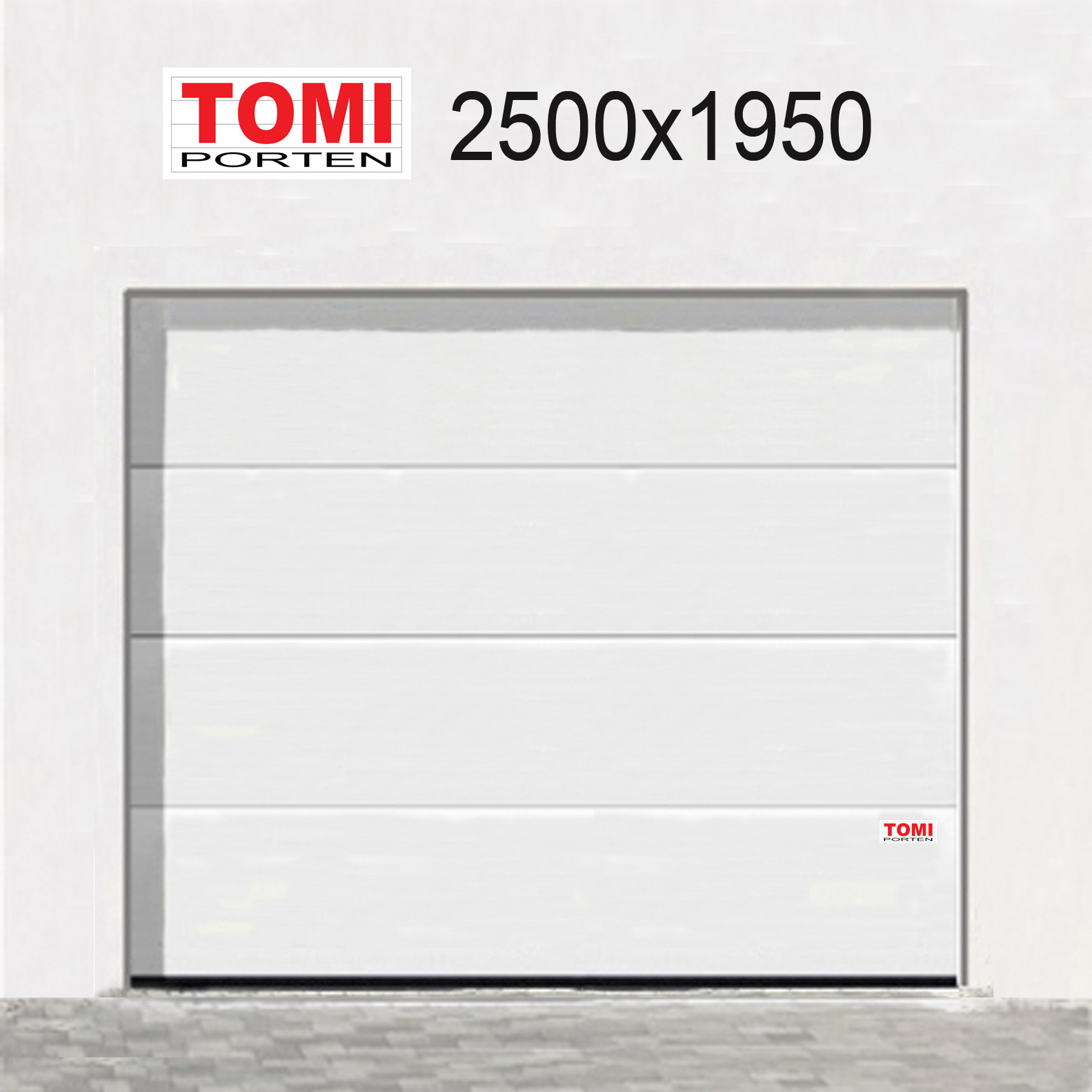 GARAGEPORT 2500x1950 Panel