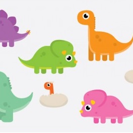 Dinosaurier Insynsskydd - 2
