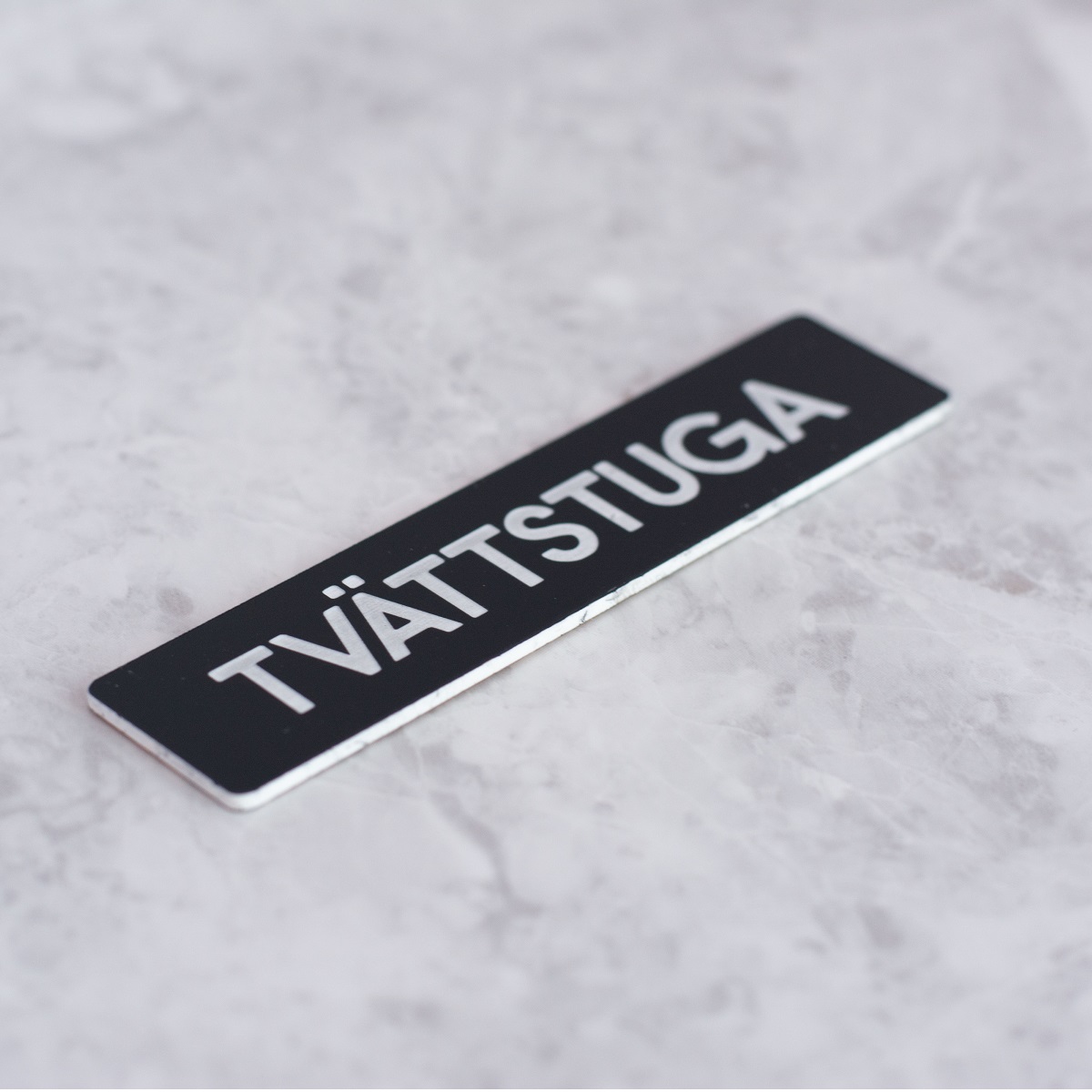 Tvättstuga Svart/Vit Gravyr - 2