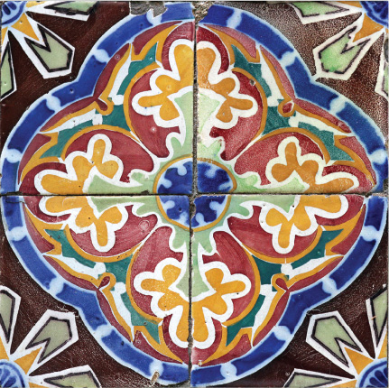 Brunröd marrakech Kakeldekor - 4