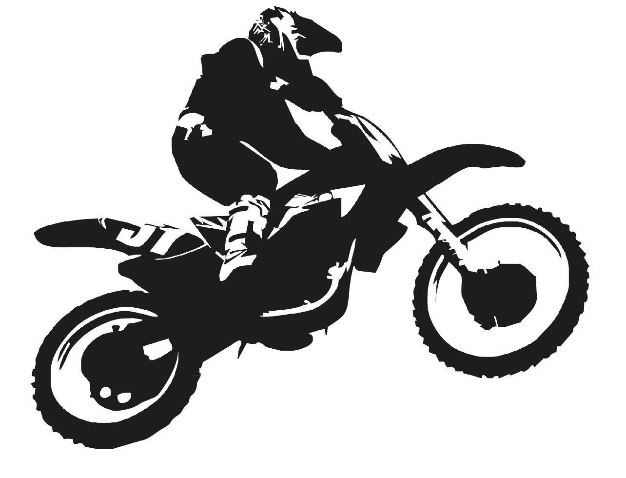 Motorcross Väggdekor - 2