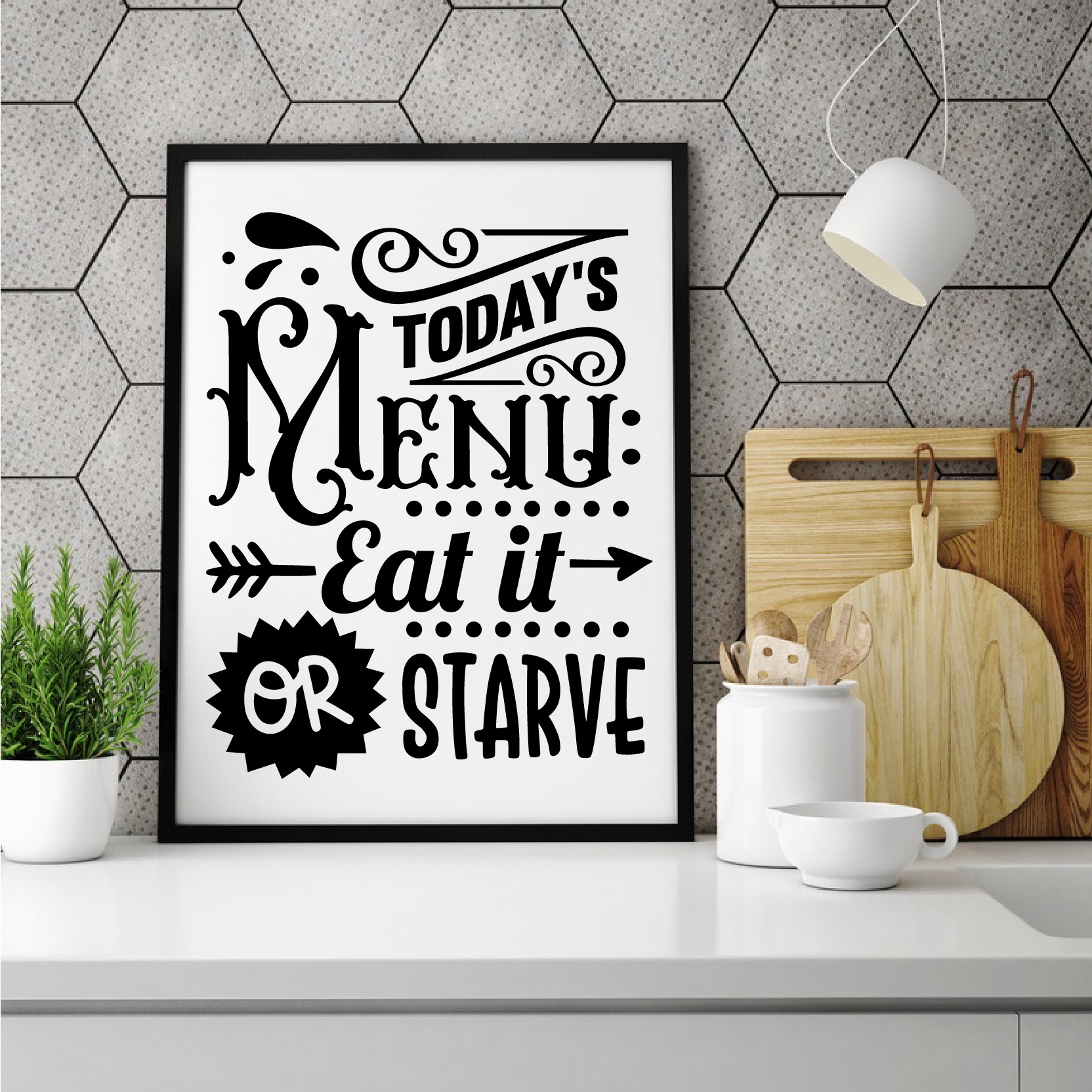 Today's menu Poster - 2