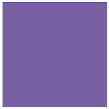 6-pack Lavendel Kakeldekor 15x15 cm Matt