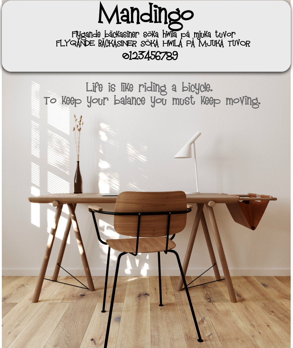 Egen text i utomhusvinyl - 21