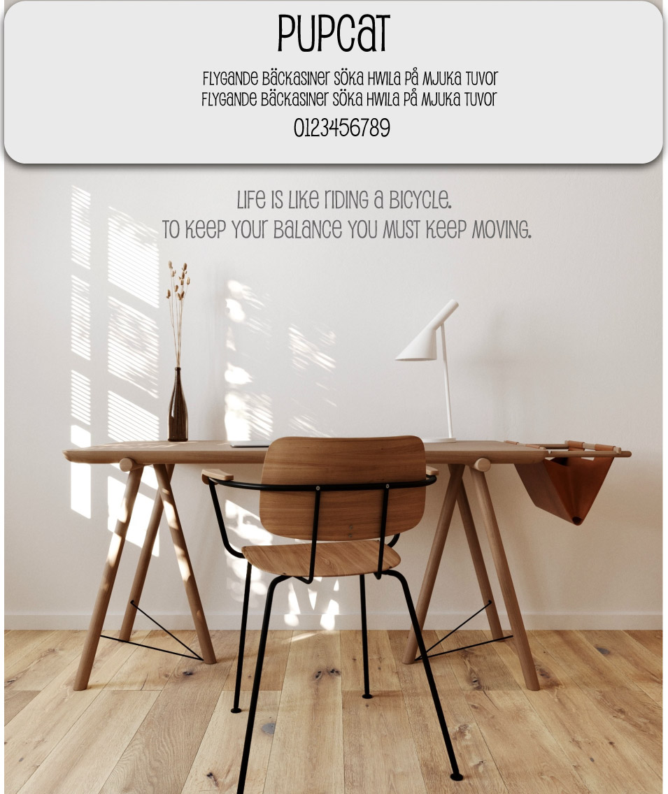 Egen text i utomhusvinyl - 20