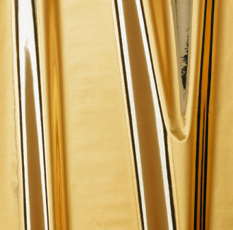 Guld högblank Dekorplast 45 cm bredd Löpmeter - 2