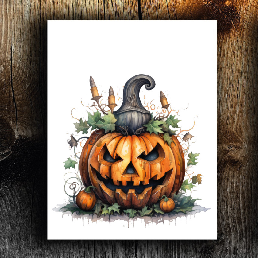 Pumpa halloween poster