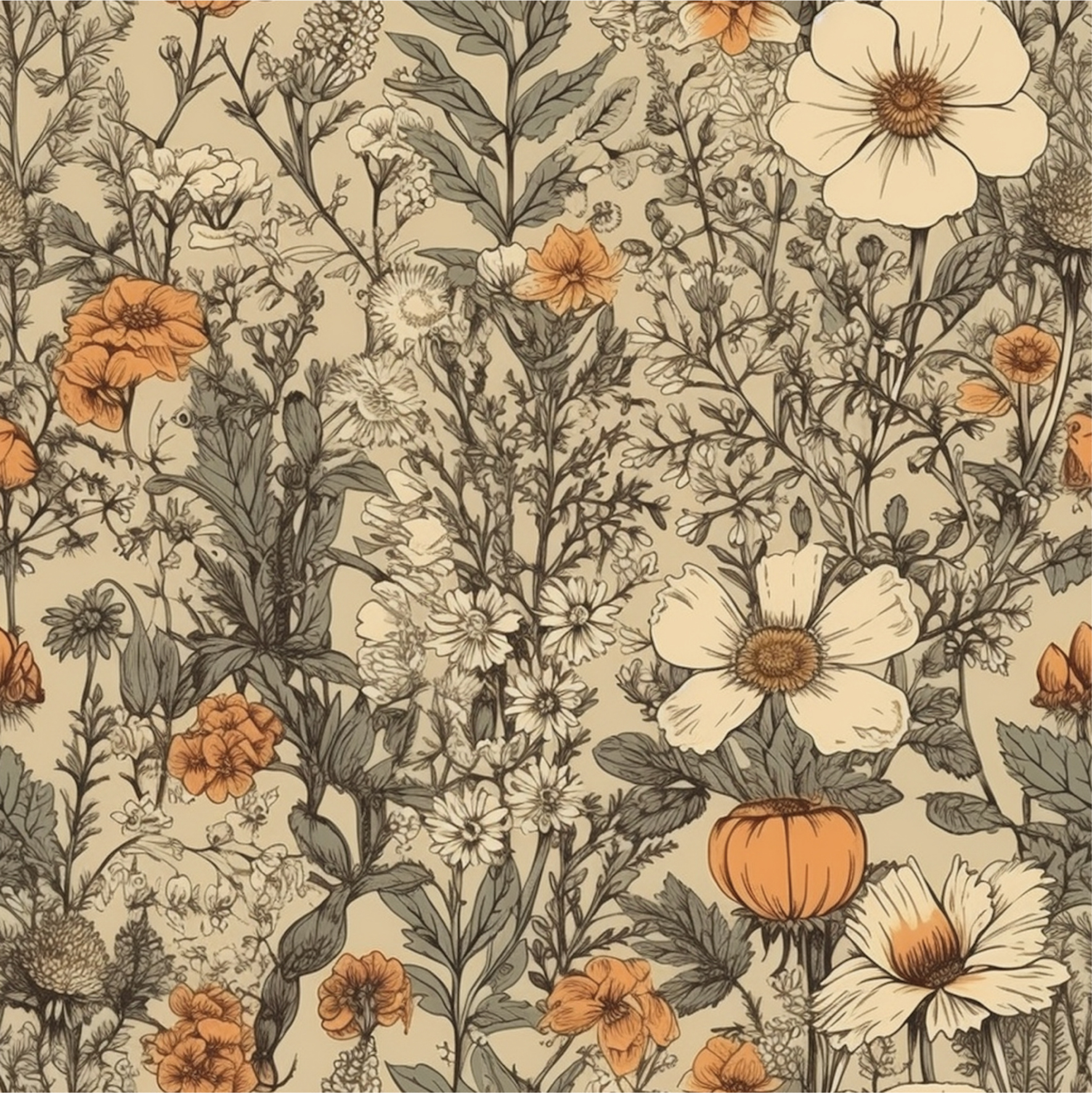 Vacker blomster modell 2 - 3