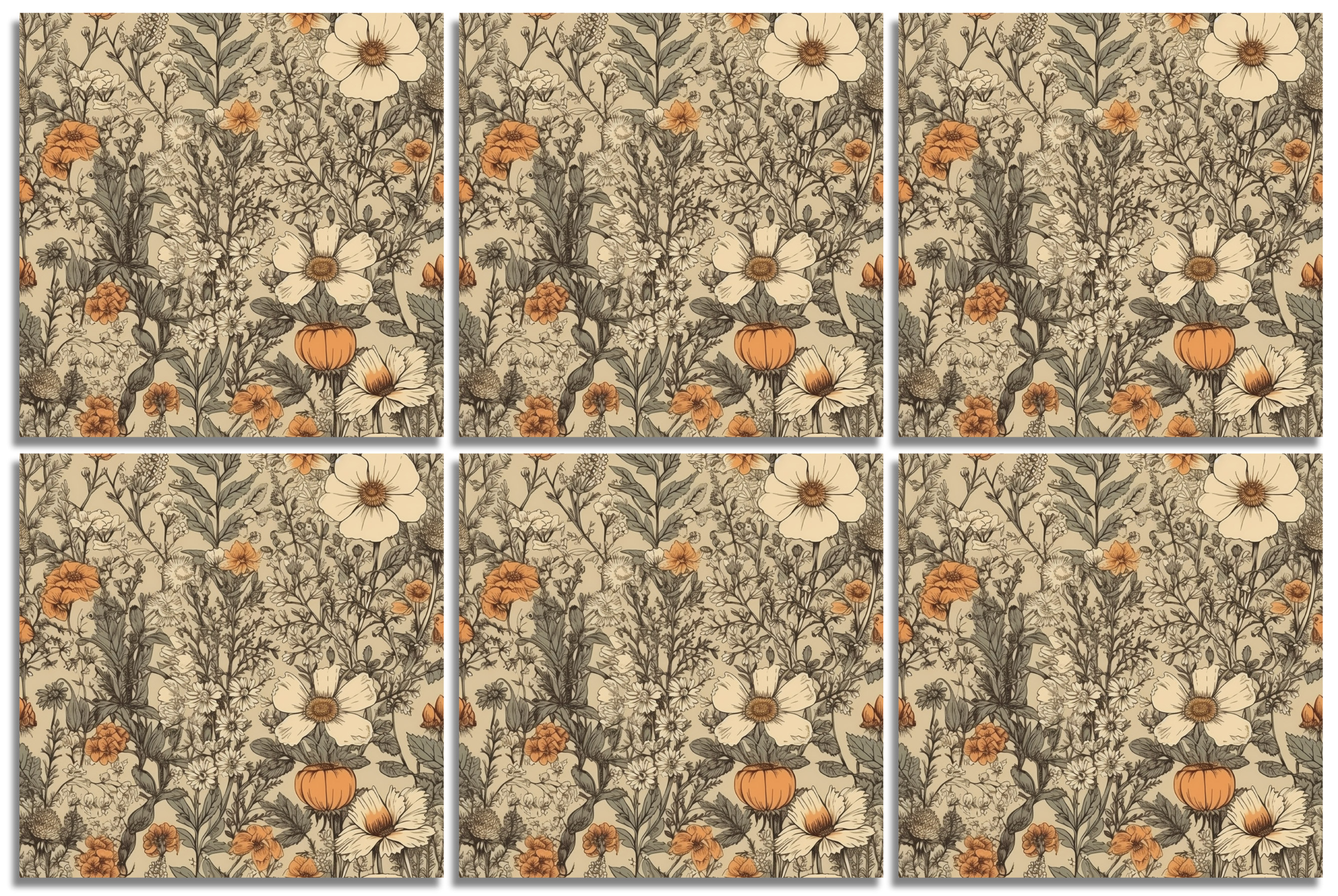 Vacker blomster modell 2 - 4