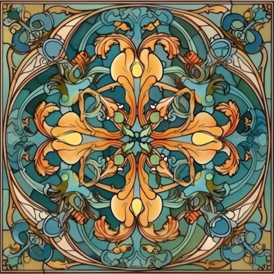 Art nouveau 16-pack - 2
